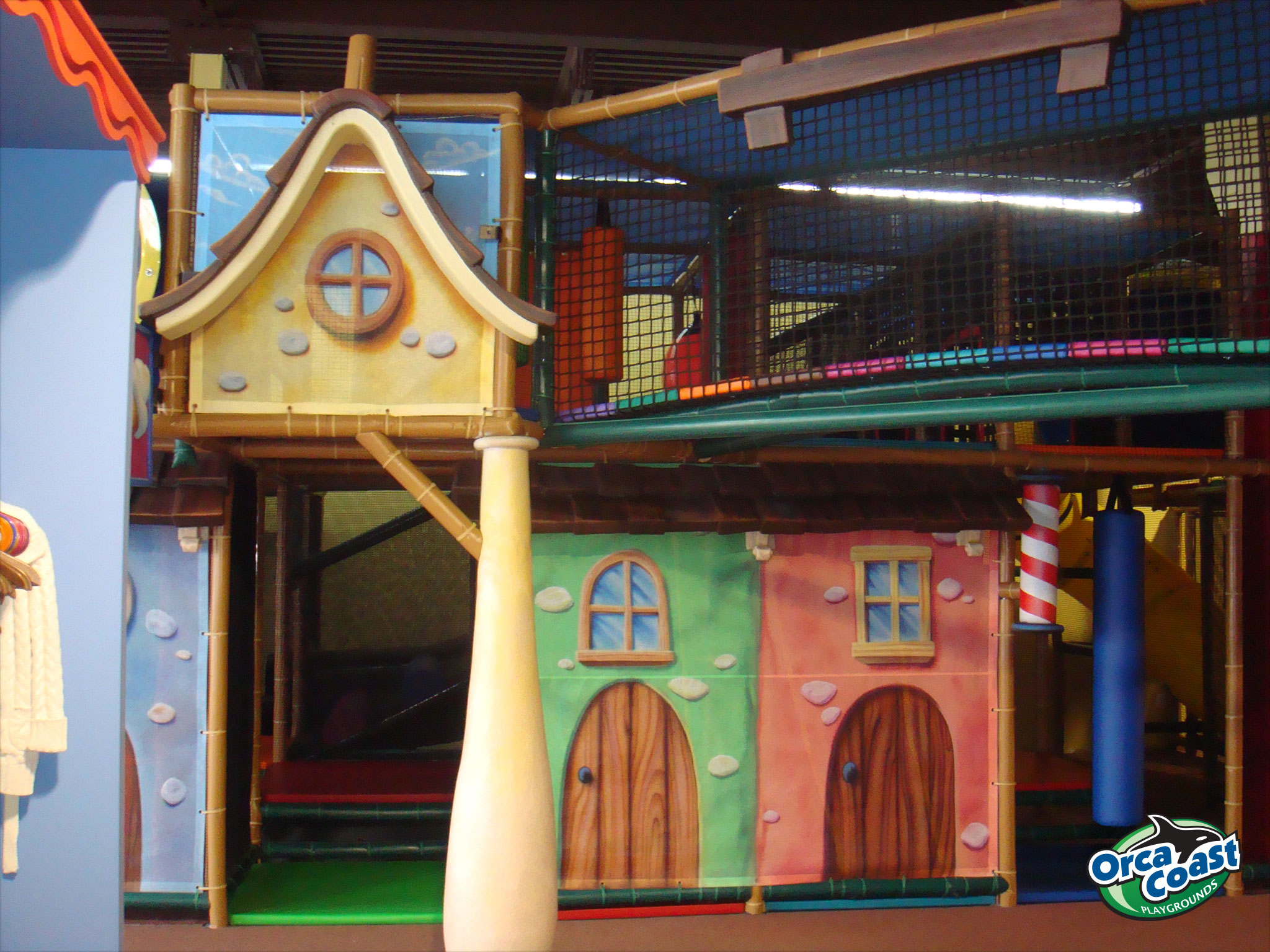 Kazoom Café, a playhouse-themed indoor playground in Quebec