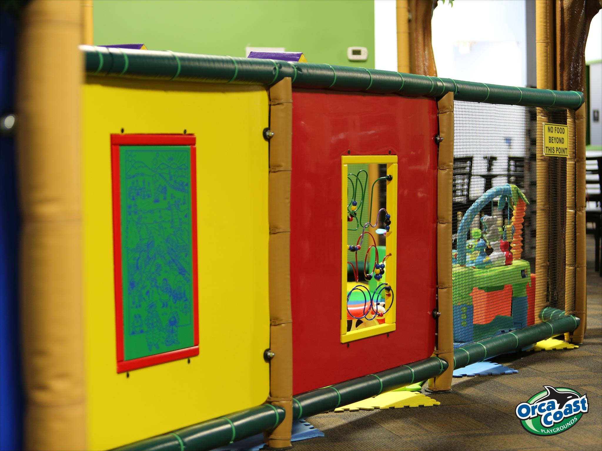 Jungle themed playground at KidsPlay-AllDay in Calgary, AB
