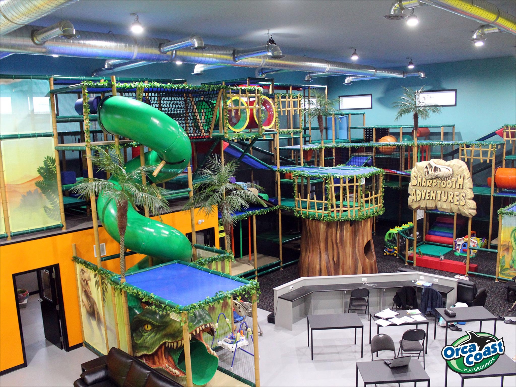 Sharptooth Adventures Children's Amusement Center in Morden