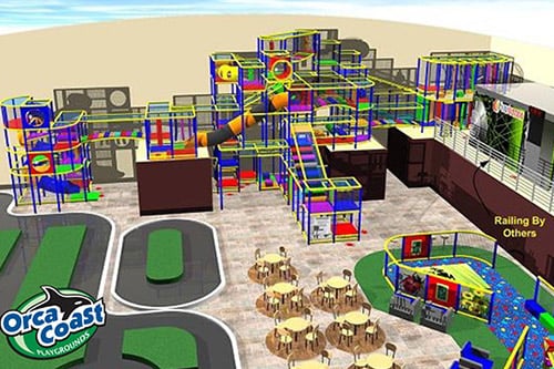 Original Indoor Playground Design - OC406