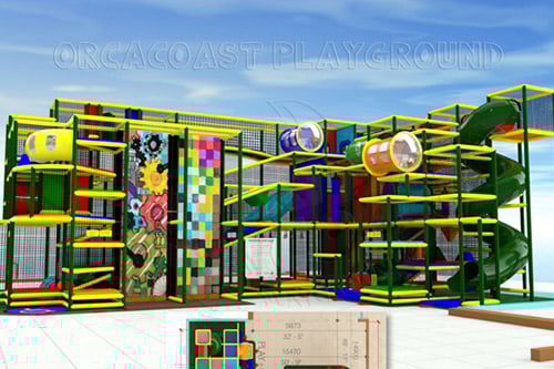 Original Indoor Playground Design - OC413