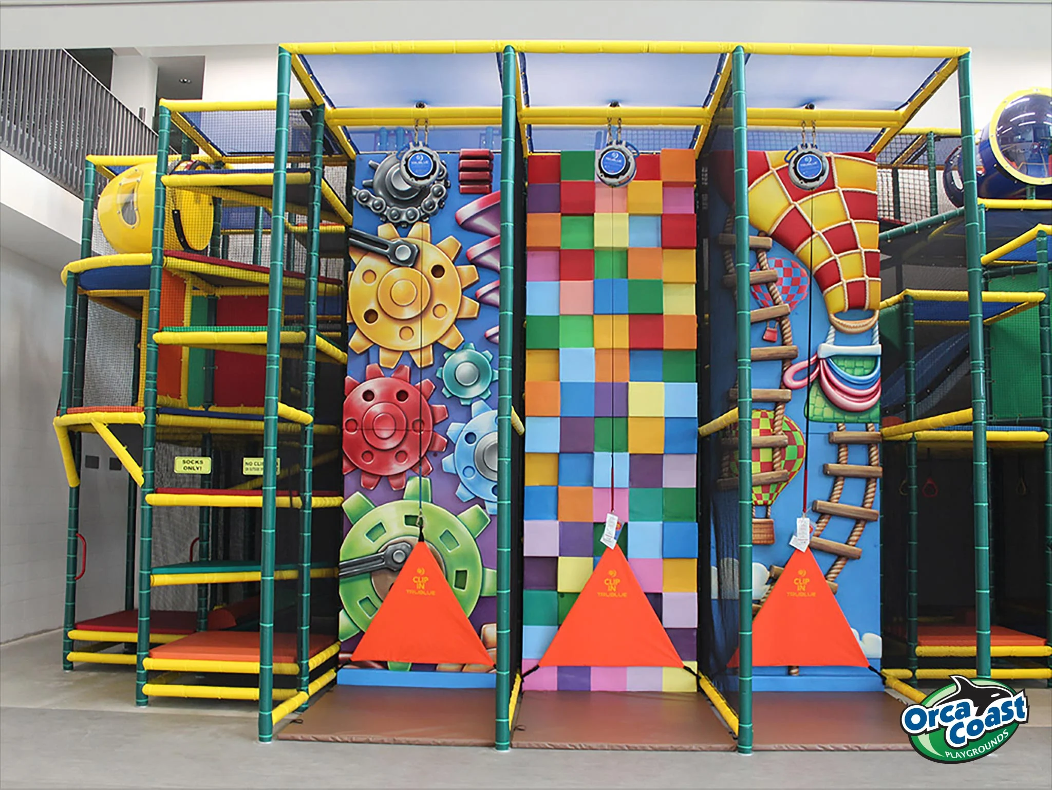 climbing walls for indoor playgrounds 